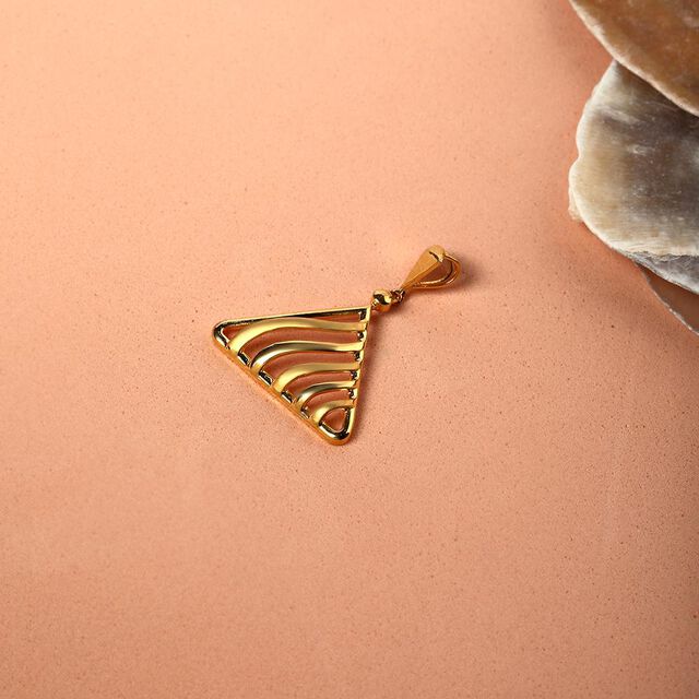 Tanishq 22KT Gold Pendant for Women 