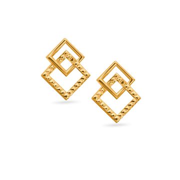 Tanishq 22KT Gold Earrings for Women