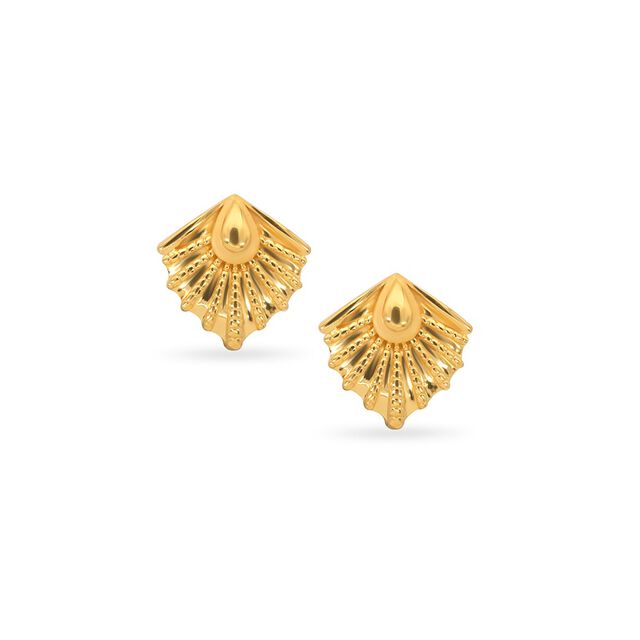Tanishq 22KT Gold Earrings for Women 