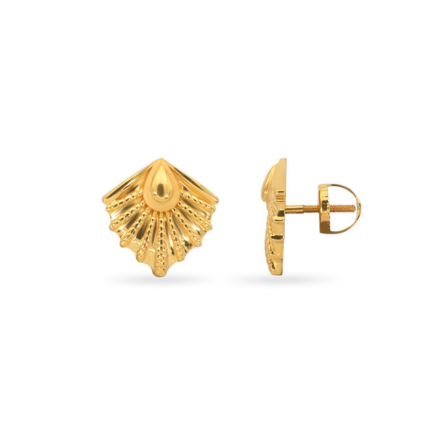 Tanishq 22KT Gold Earrings for Women 2