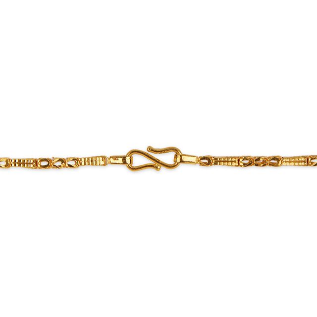 Tanishq 22KT Gold Chain for Men 3