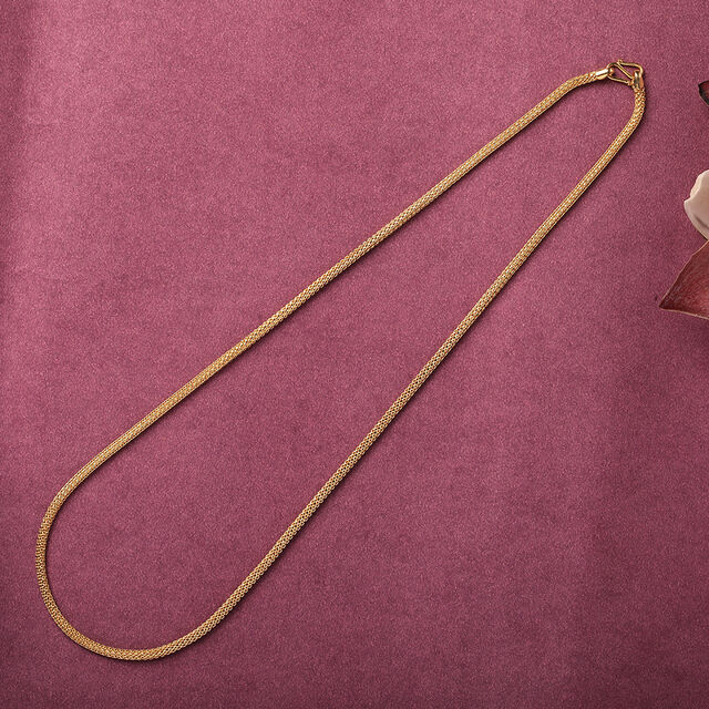 Tanishq 22 Karat Gold Chain for Women 