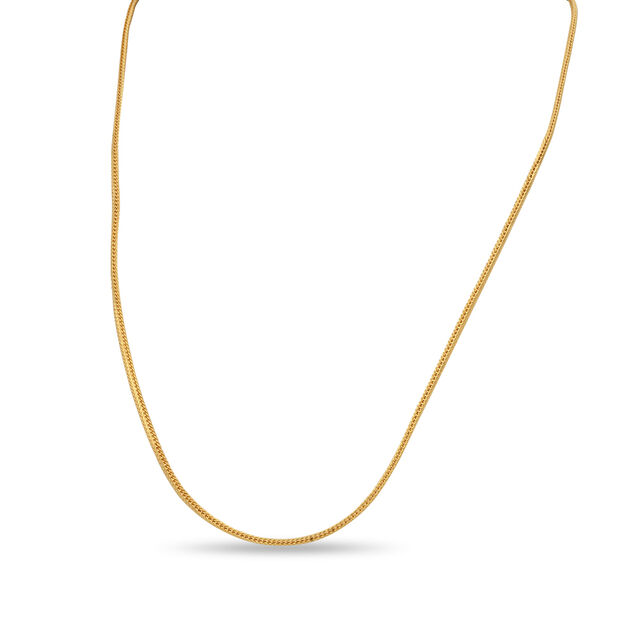 Tanishq 22 KT Gold Chain for Women 