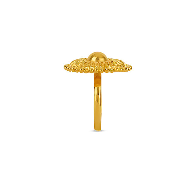 Tanishq 22KT Gold Finger Ring for Women