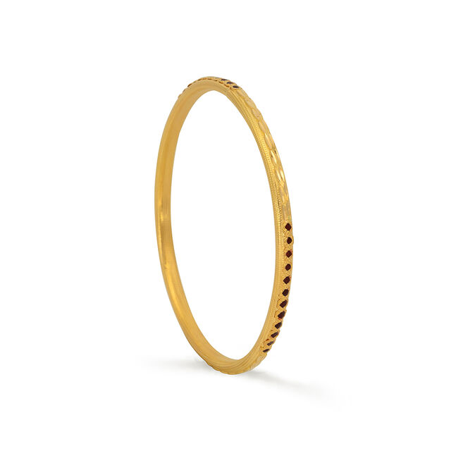 Tanishq 22KT  Gold Bangle  for Women