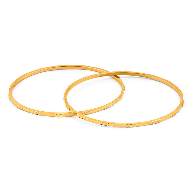 Tanishq 22KT  Gold Bangle  for Women