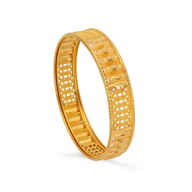 Tanishq 22KT  Gold Bangle  for Women 2