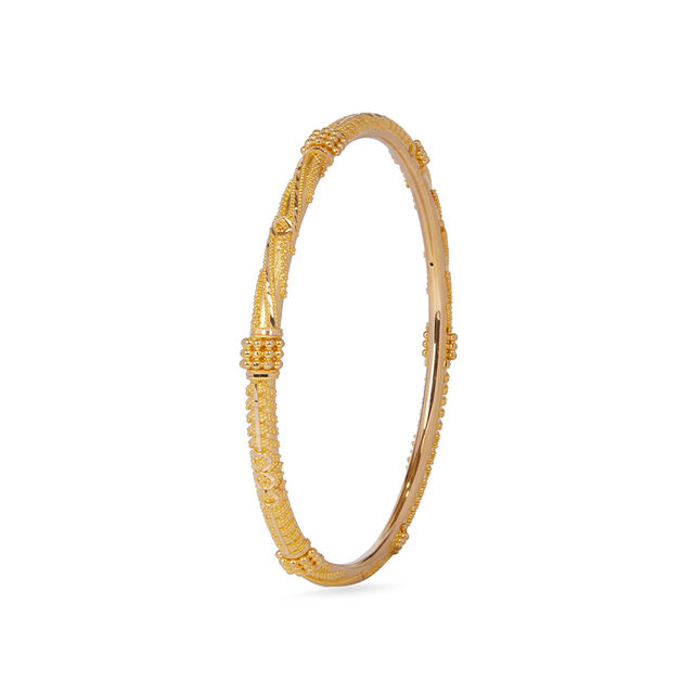 Tanishq 22KT  Gold Bangle  for Women 3
