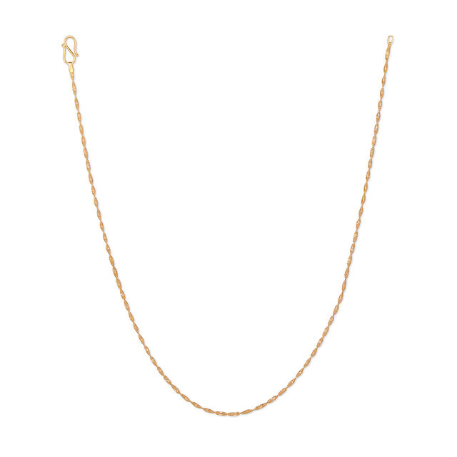 Tanishq 22KT  Gold Chain  for Women 