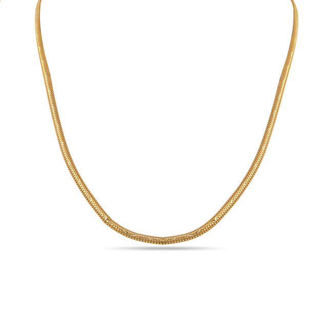 Tanishq 22 KT Gold Chain for Women 