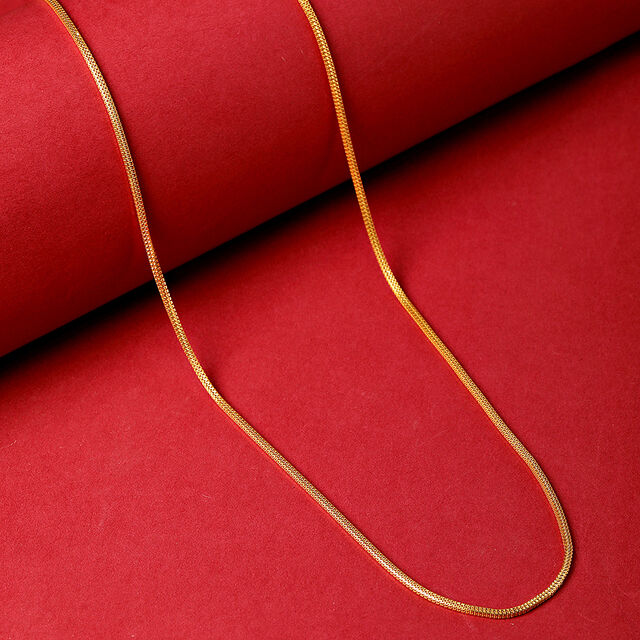 Tanishq 22 Karat Gold Chain for Women 