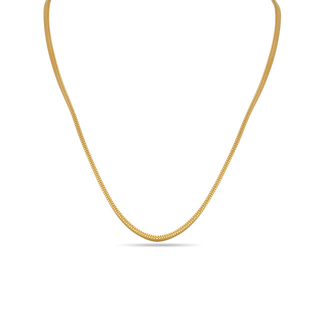 Tanishq 22 KT Gold Chain for Women 