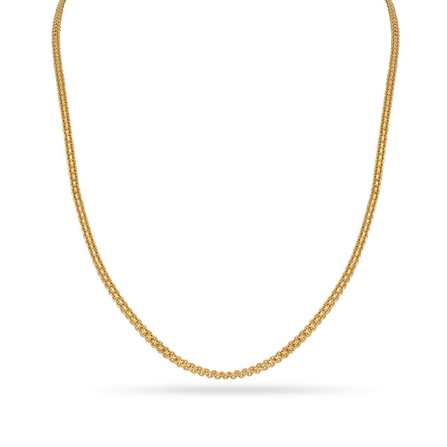 Tanishq 22 KT Gold Chain for Women 