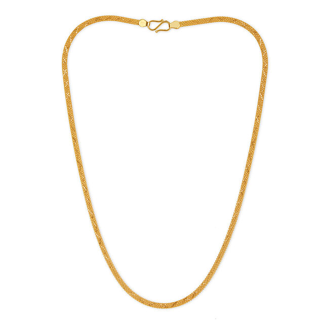 Tanishq 22KT Gold Chain for Women 