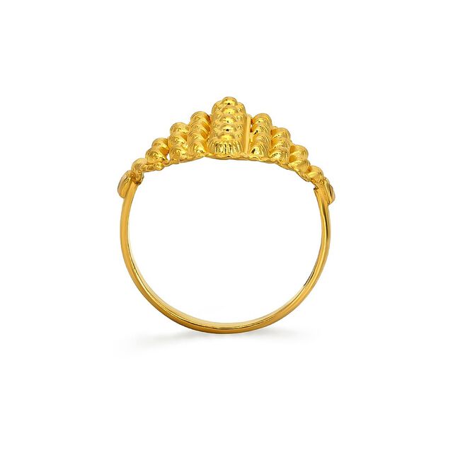 Tanishq 22KT Gold Finger Ring for Women