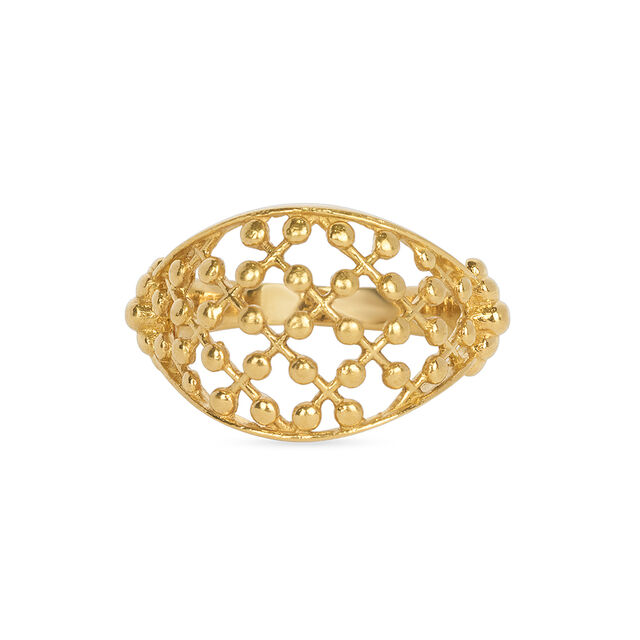 Tanishq 22KT Gold Finger Ring for Women 