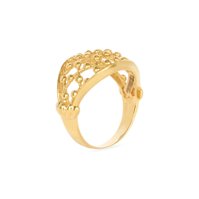 Tanishq 22KT Gold Finger Ring for Women 2