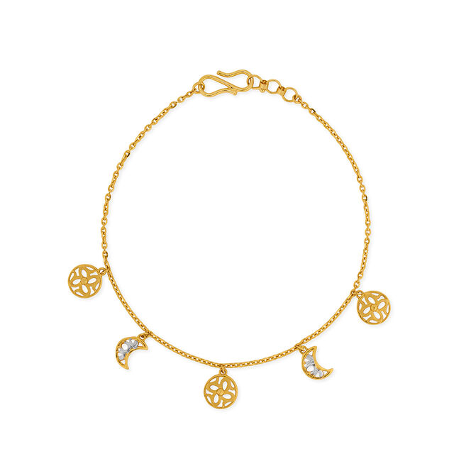 Tanishq 22KT Gold Bracelet for Women 