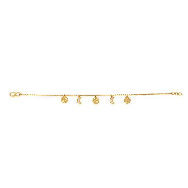 Tanishq 22KT Gold Bracelet for Women 3