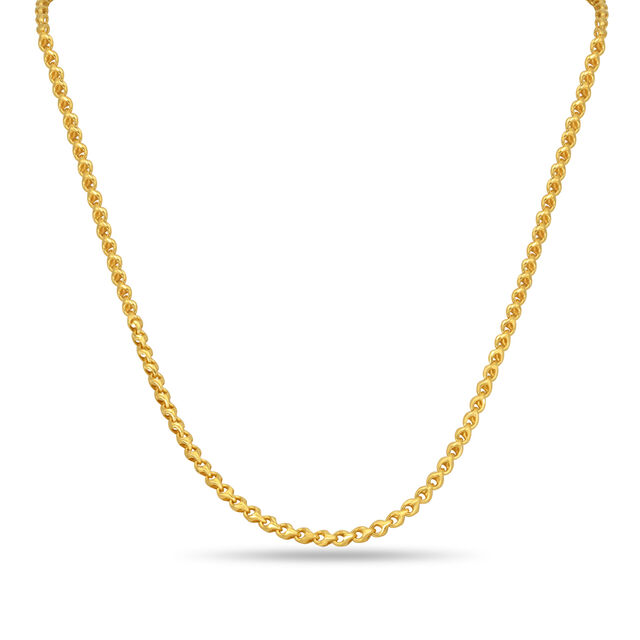 Tanishq 22KT Gold Chain for Women 
