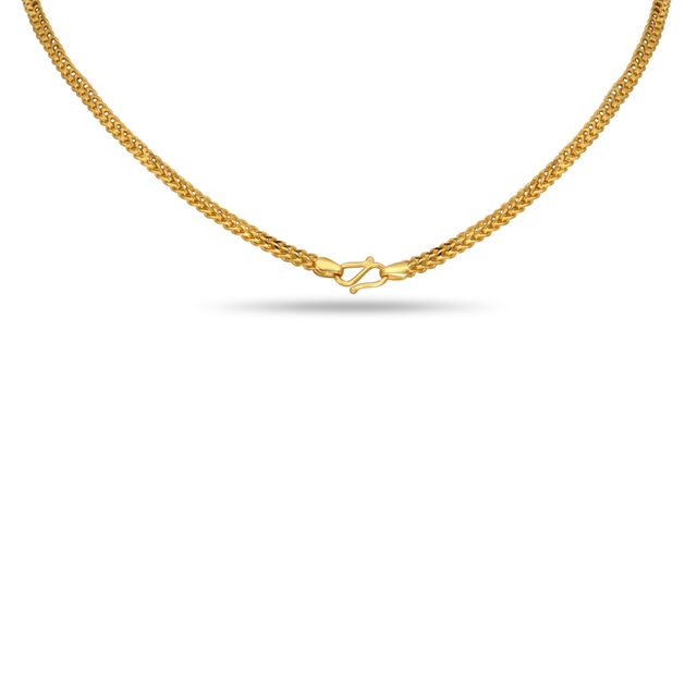 Tanishq 22KT  Gold Chain  for Women 2