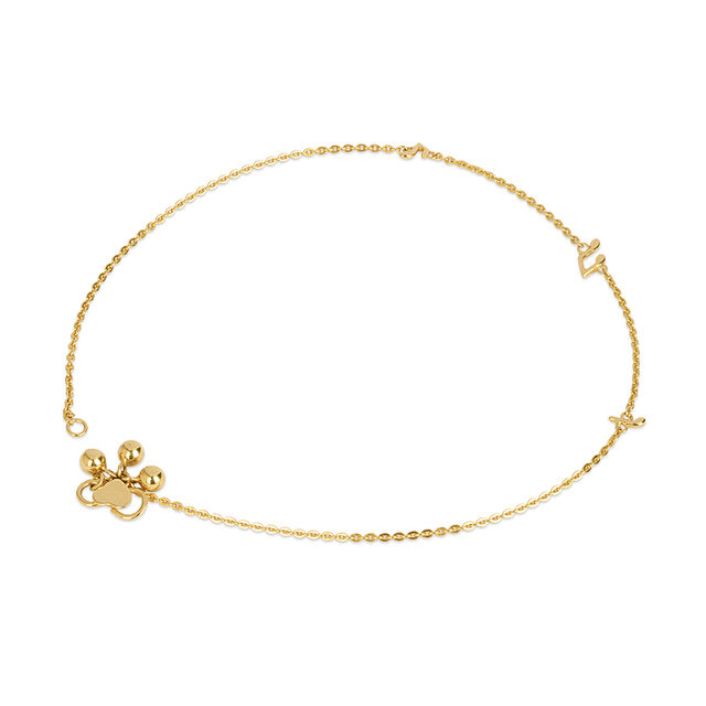 Tanishq 22KT  Gold Anklet  for Women 2