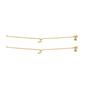 Tanishq 22KT  Gold Anklet  for Women