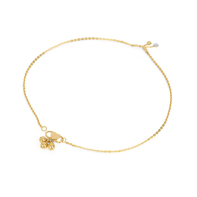 Tanishq 22KT  Gold Anklet  for Women 3