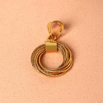 Tanishq 22 Karat Gold Pendant for Women