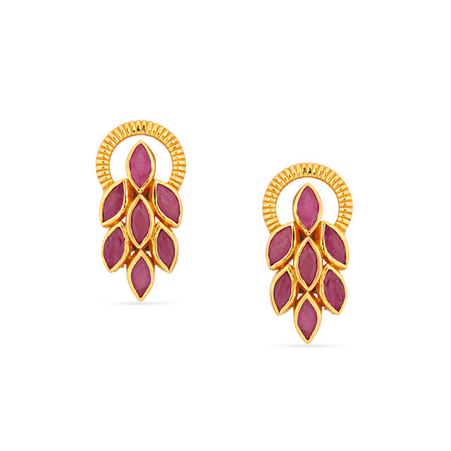 Cascade Stud Earrings 