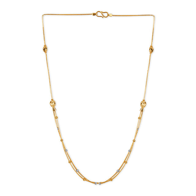 Tanishq 22KT Gold Chain for Women 