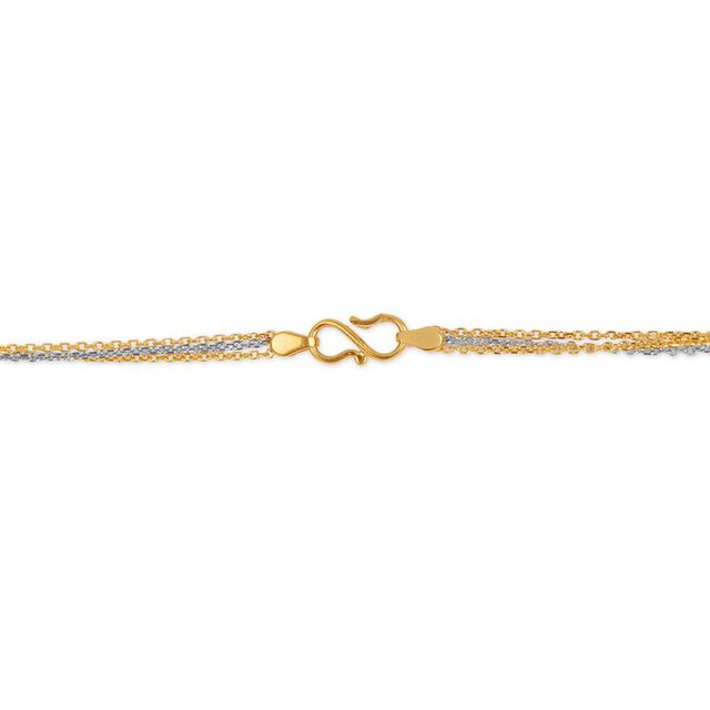 Tanishq 22KT  Gold Chain  for Women 3