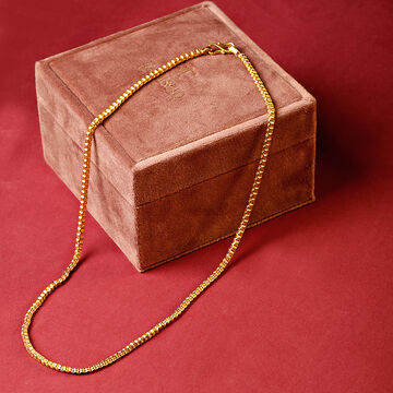Tanishq 22 Karat Gold Chain for Women