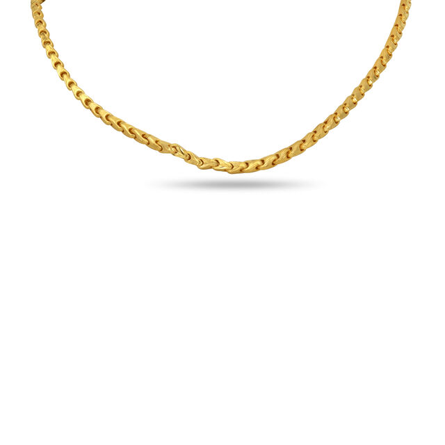 Tanishq 22KT Gold Chain for Women 