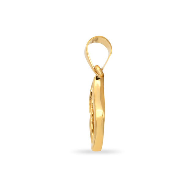 Tanishq 22KT Gold Pendant for Women