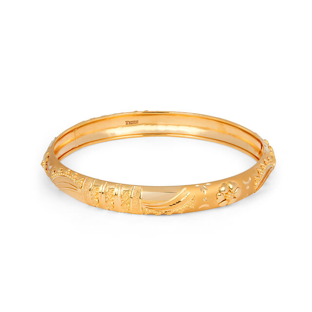 Tanishq 22KT Gold Bangle for Women 