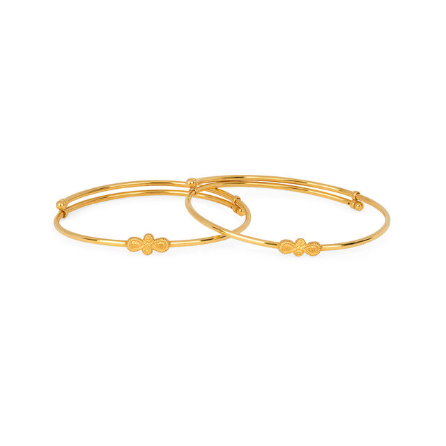 Tanishq 22KT Gold Bangle for Women 2