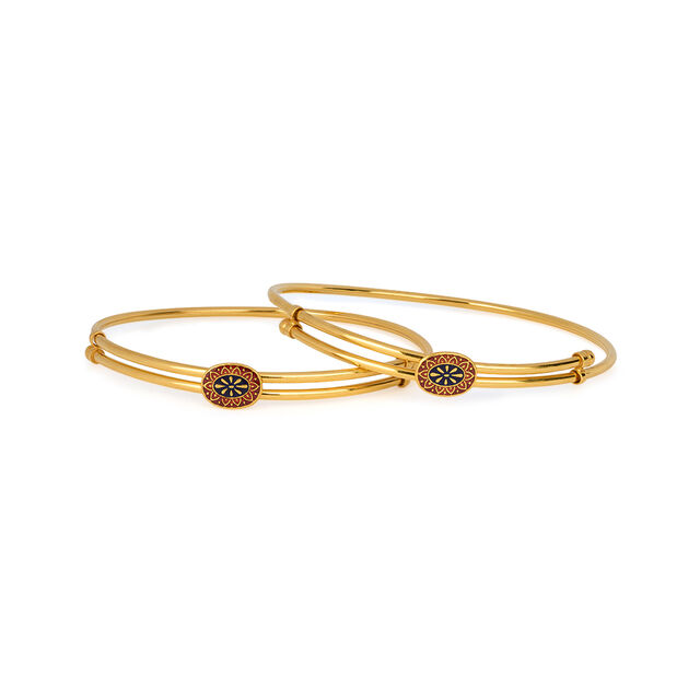 Tanishq 22KT Gold Bangle for Women 2