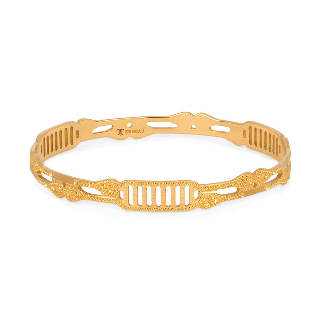 Tanishq 22KT Gold Bangle for Women 
