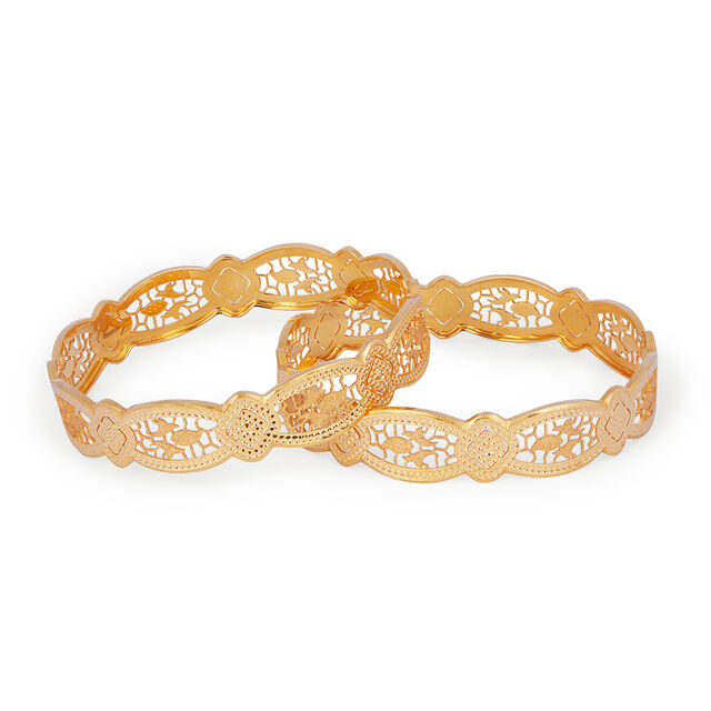 Tanishq 22KT Gold Bangle for Women 2