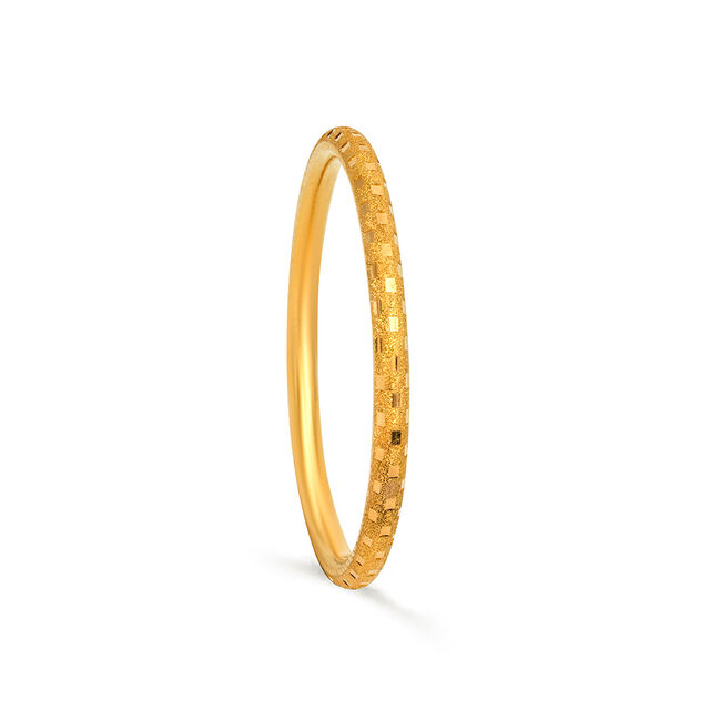 Tanishq 22KT  Gold Bangle  for Women 2