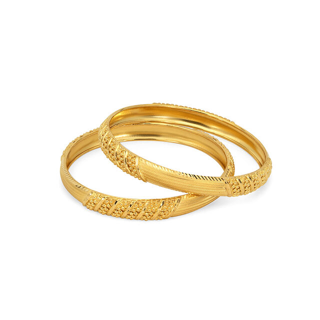 Tanishq 22KT Gold Bangle for Women 