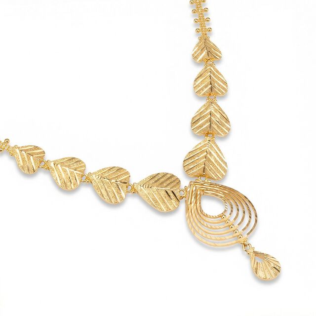 Tanishq 22KT Gold Necklace for Women 4