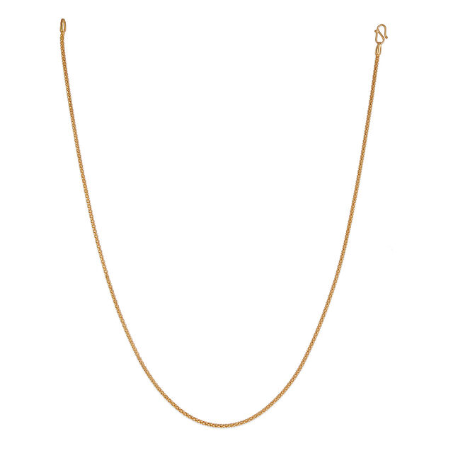 Tanishq 22KT Gold Chain for Women 