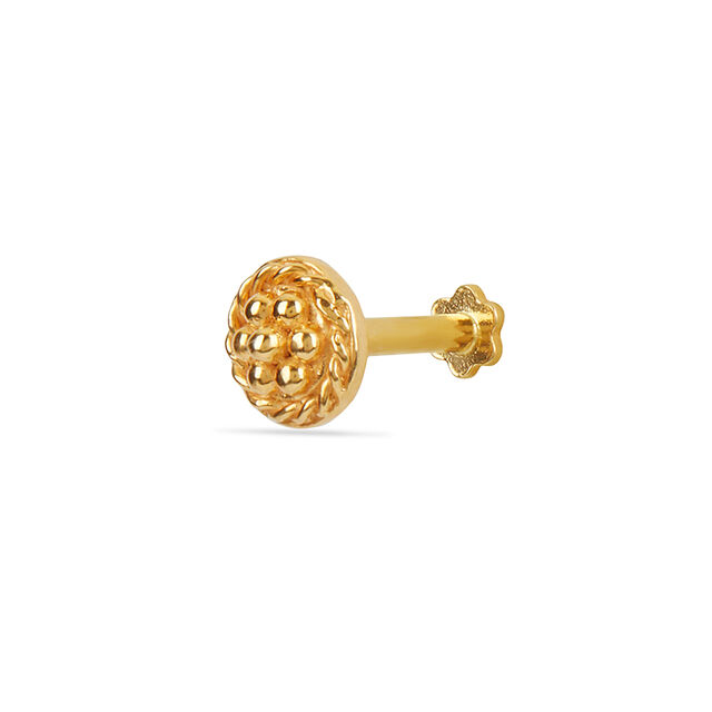 Tanishq 22 KT Gold Nose Pin for Women