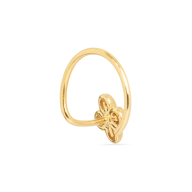 Tanishq 22KT Gold Nose Pin for Women 4
