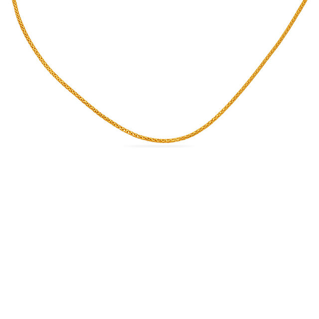 Tanishq 22KT  Gold Chain  for Women
