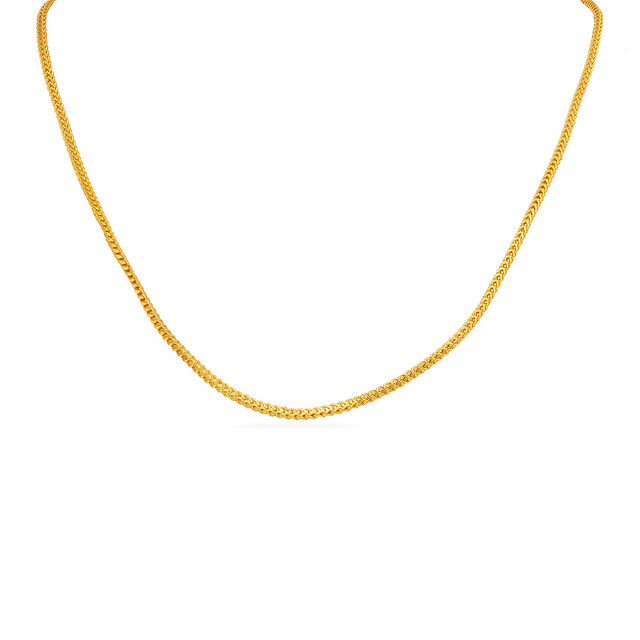 Tanishq 22KT Gold Chain for Women