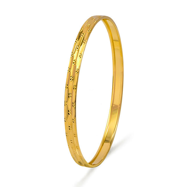Tanishq 22KT  Gold Bangle  for Women 2