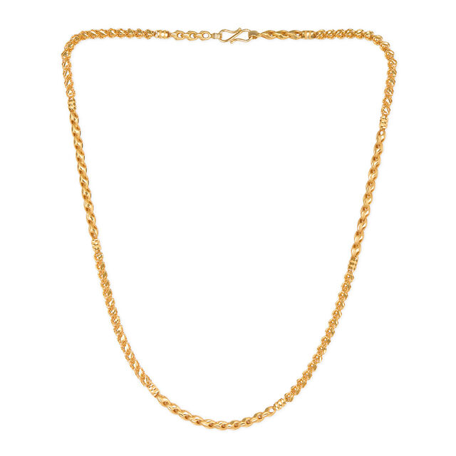 Tanishq 22KT Gold Chain for Men 